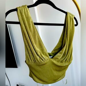 New green MeiBling top